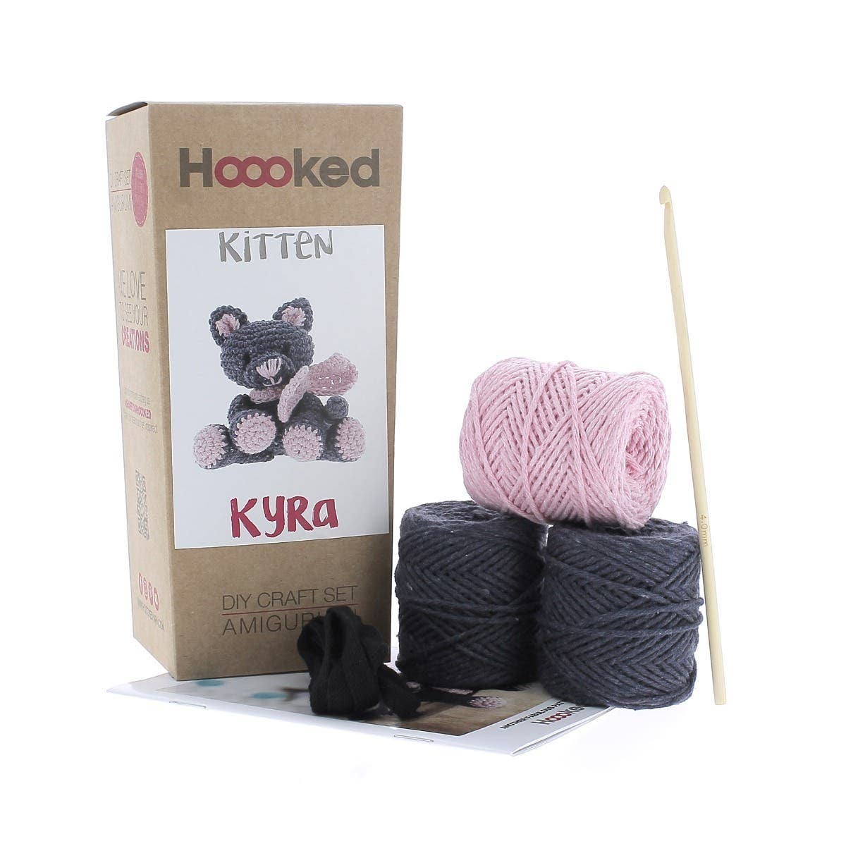 Hoooked - Kyra the Kitten - Crochet Kit