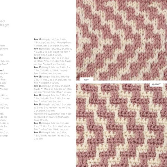 Mosaic Chart Directory for Knitting and Crochet