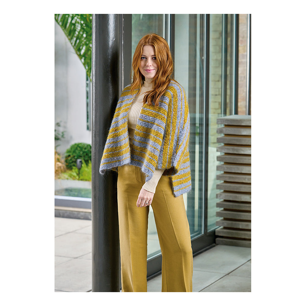 Cardigan Rowan Agave - Kit de tricot