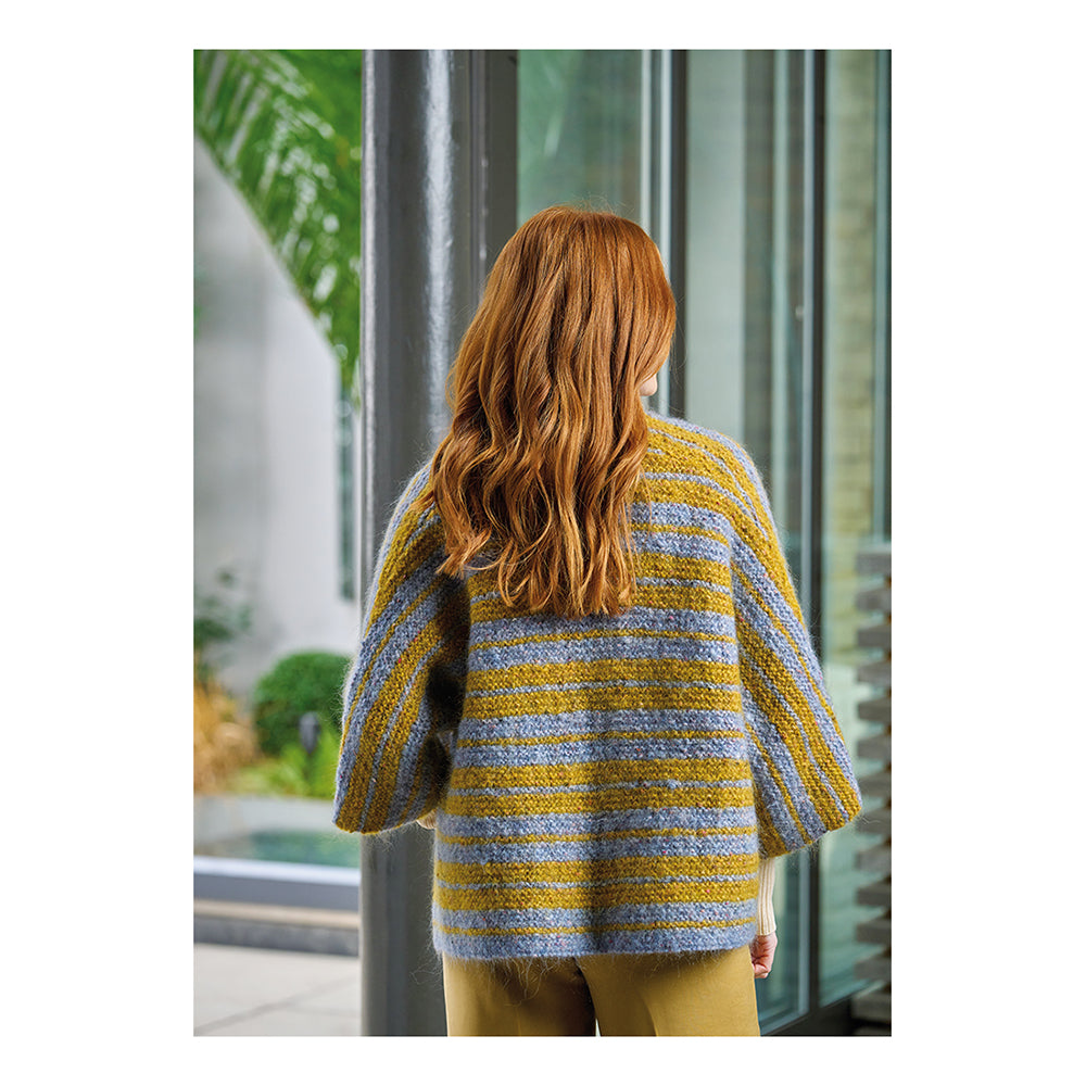 Cardigan Rowan Agave - Kit de tricot