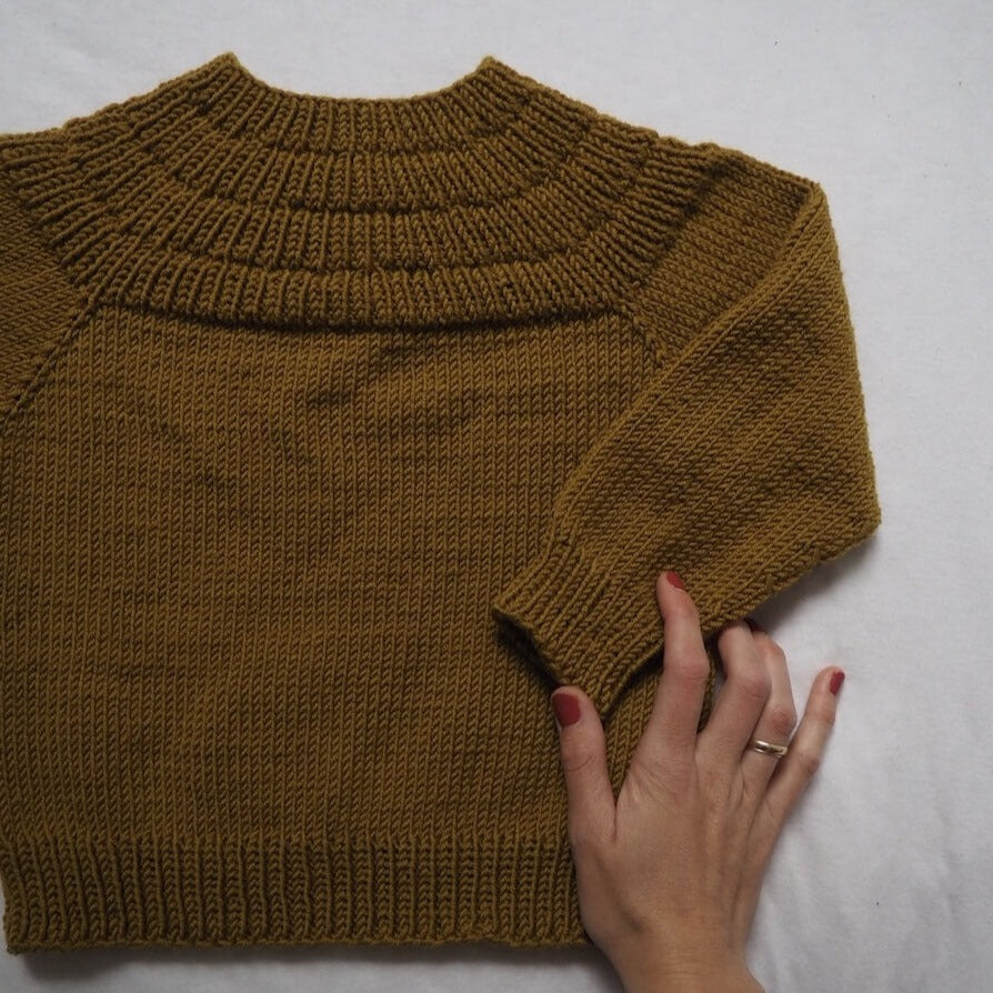 PetiteKnit Anker's Sweater - Knitting Pattern
