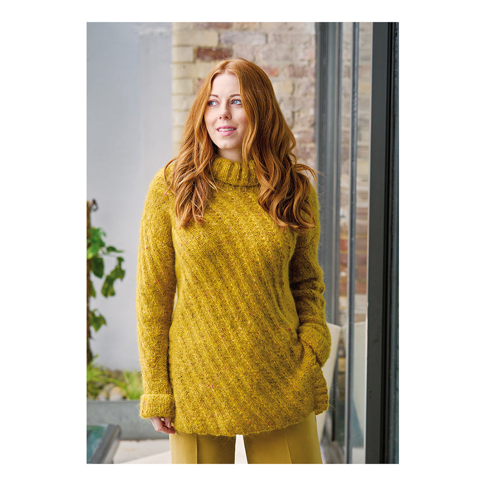 Rowan Bamboo Sweater - Knitting Pattern (PDF Download)