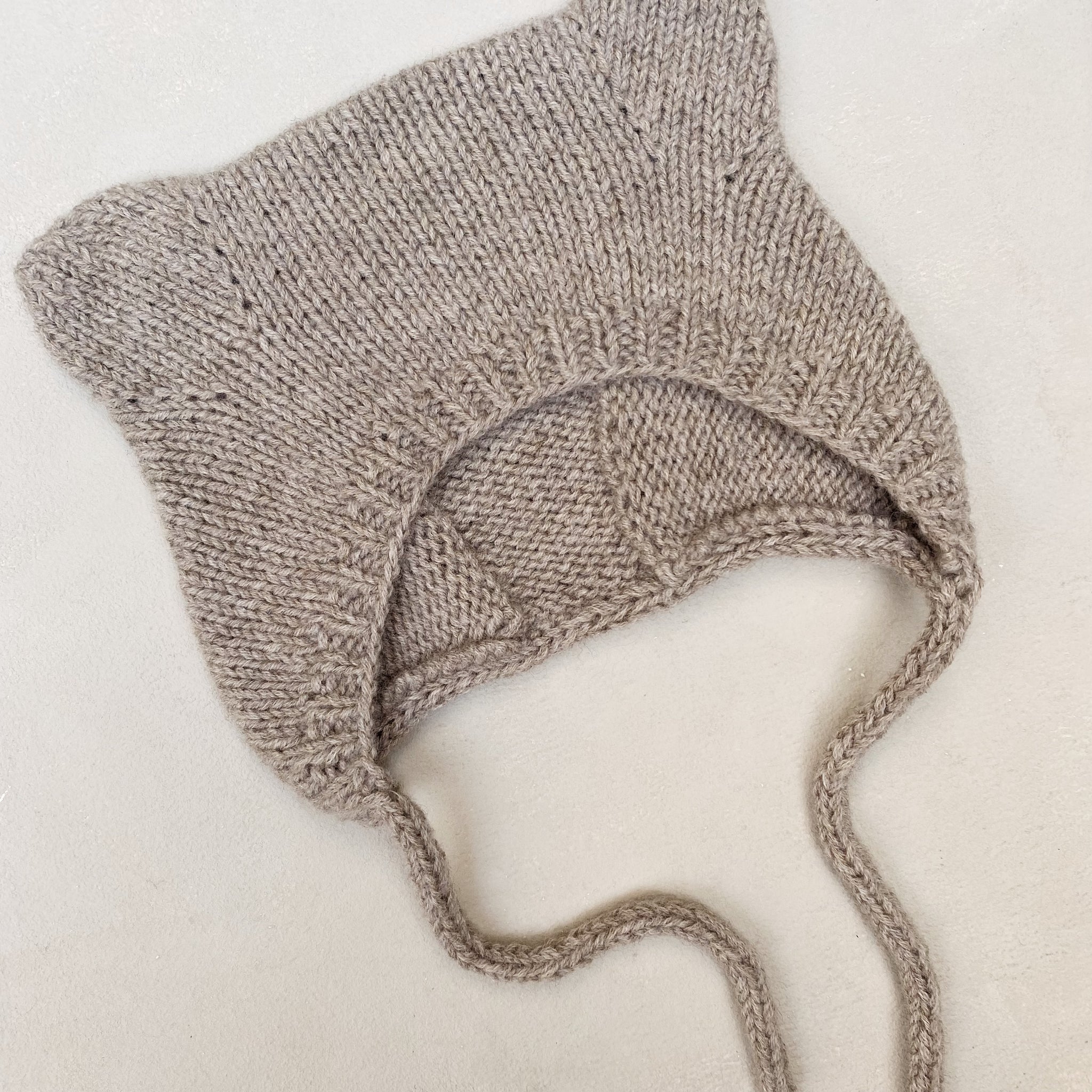 Tricot pour Olive - Bonnet Bébé Ourson - Kit Tricot