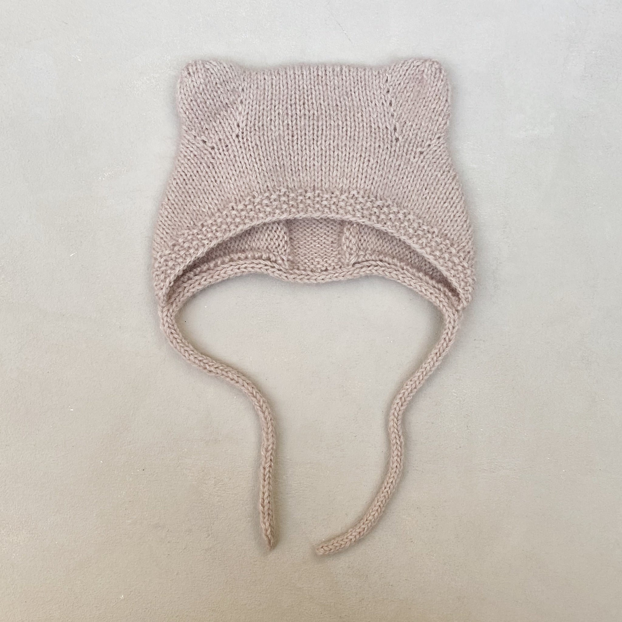 Tricot pour Olive - Bonnet Bébé Ourson - Kit Tricot