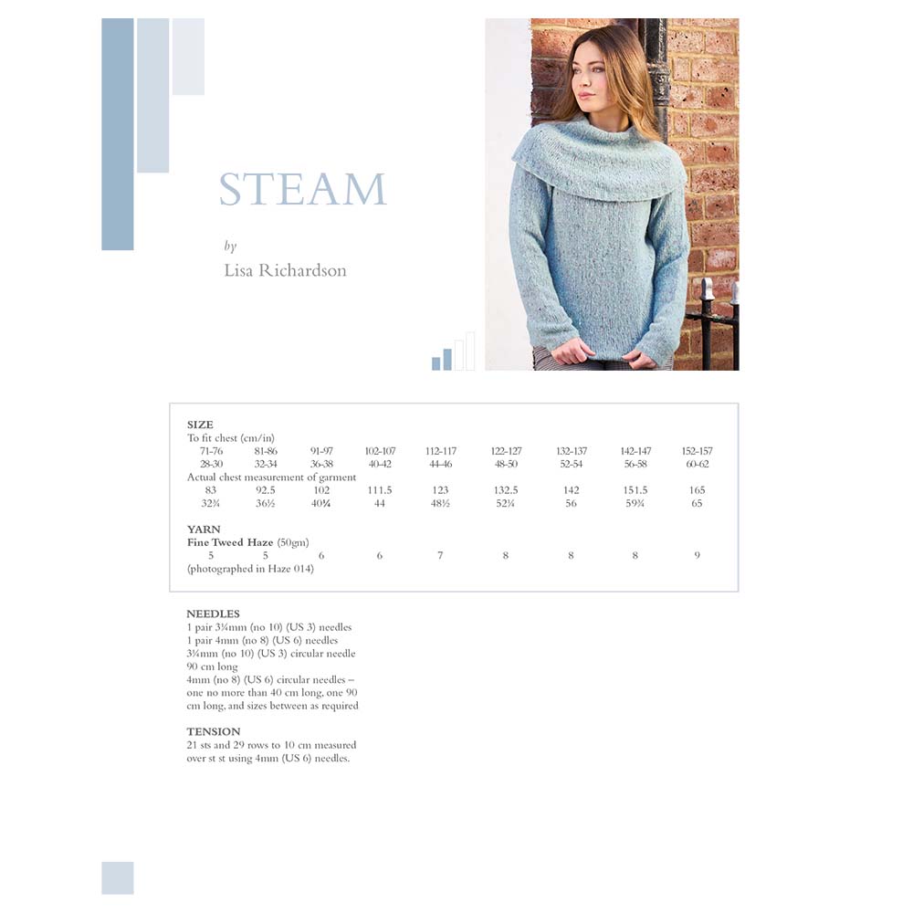 Rowan Steam Sweater - Strickset