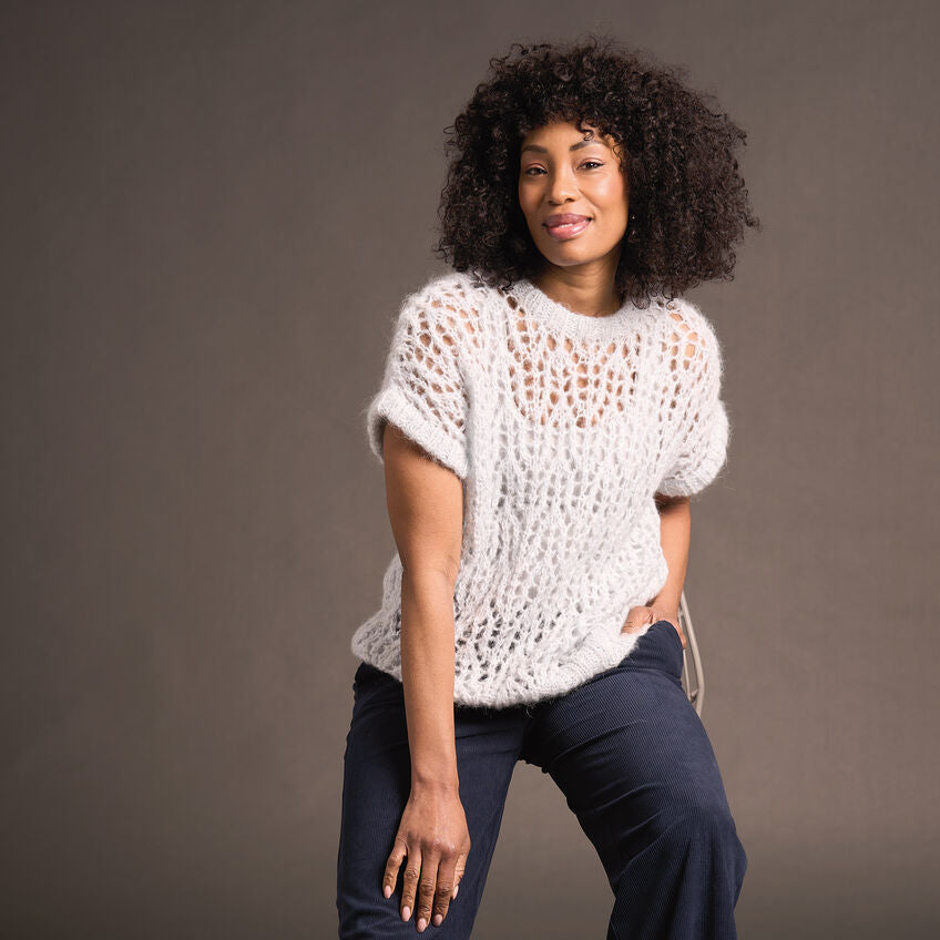 Dors Slipover & Sweater - Knitting Pattern