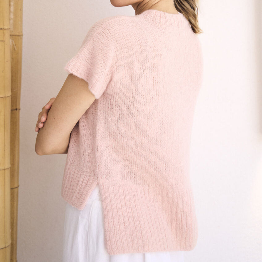 Mode at Rowan Hanne Tee - Knitting Pattern