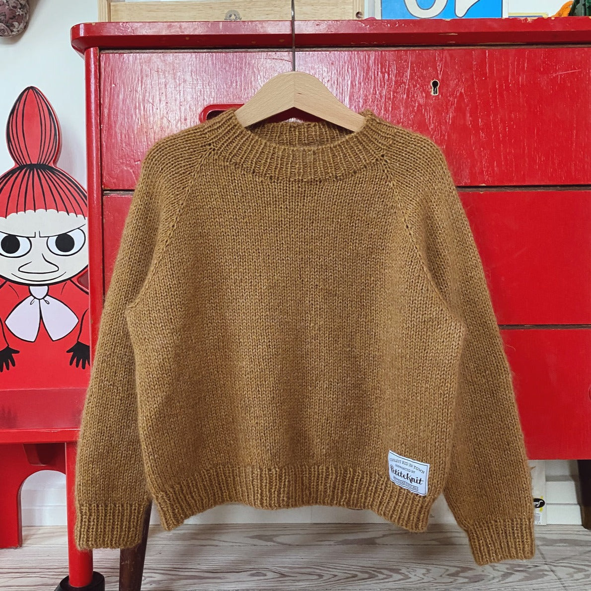 PetiteKnit No Frills Sweater Junior - Knitting Pattern