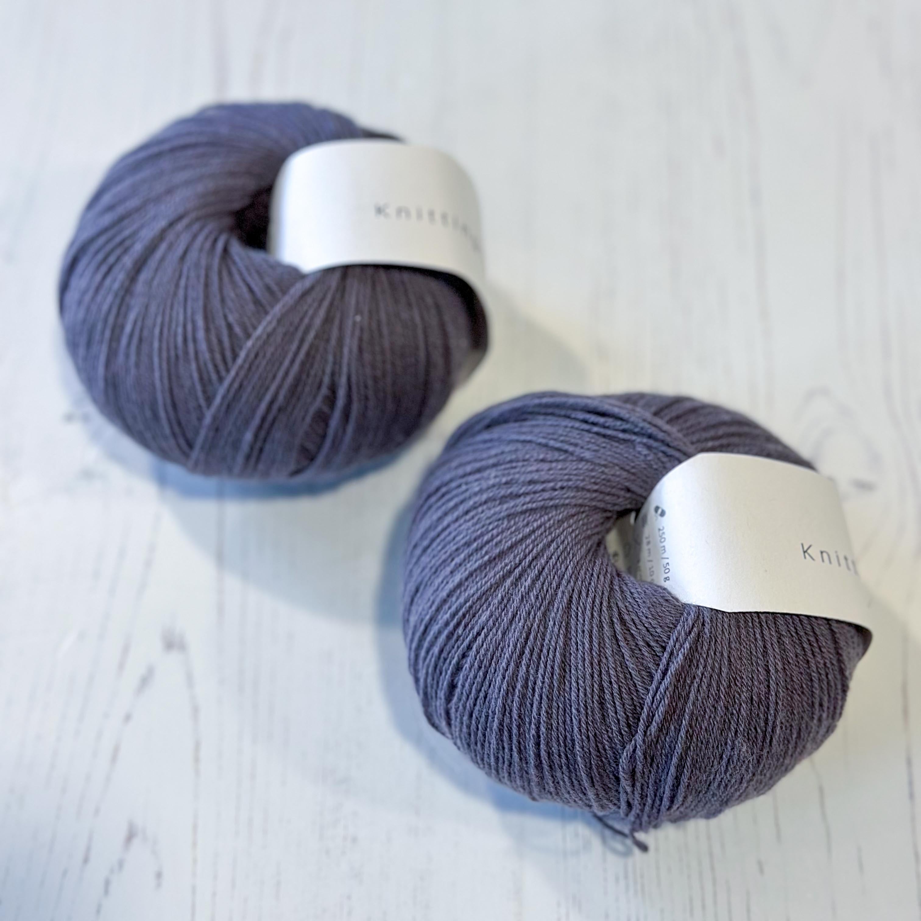 Knitting for Olive - Merino - 2 x 50g Dusty Violet - End of Dye Lot Bundle