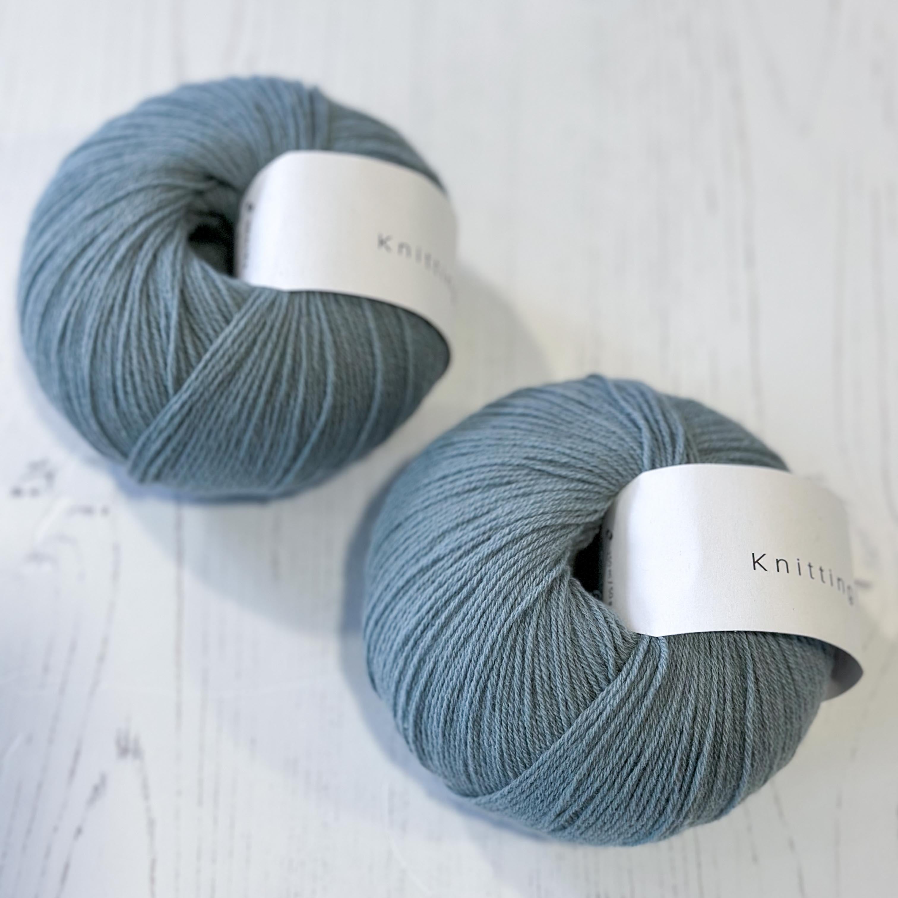 Knitting for Olive - Merino - 2 x 50g Dusty Aqua - End of Dye Lot Bundle