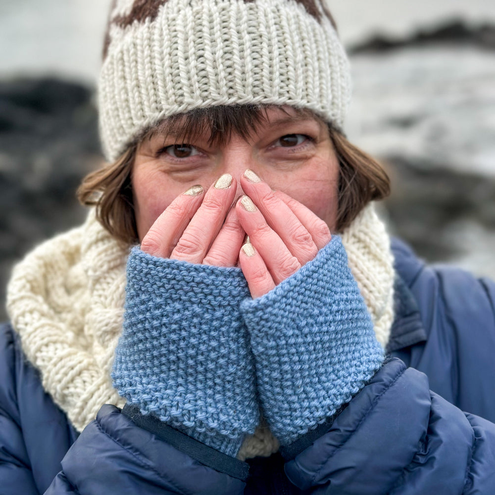 Tricot pour débutants : troisième partie : mitaines sans doigts