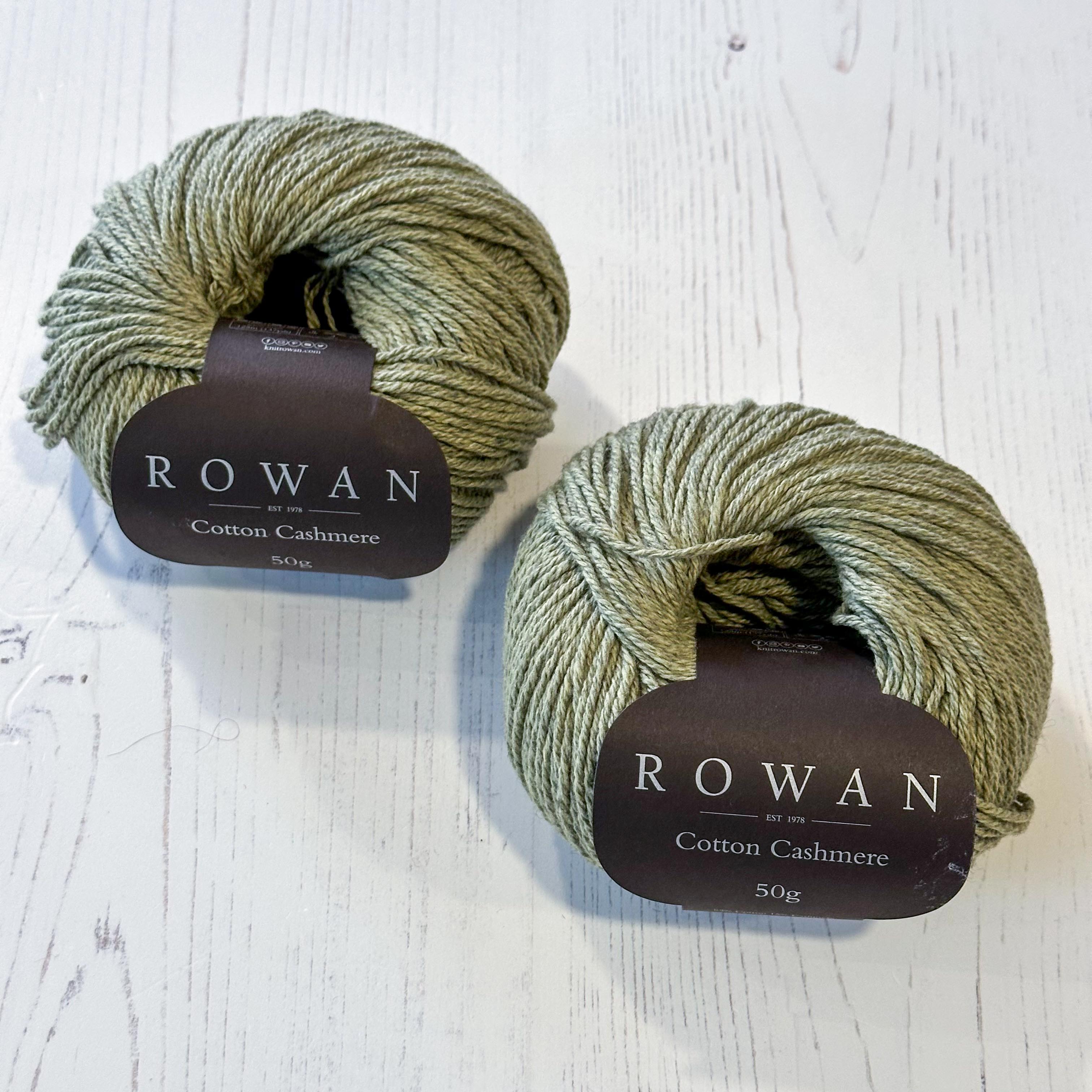 Rowan Cotton Cashmere - 2 x 50 Sea Spray 219 - End of Dye Lot Bundle