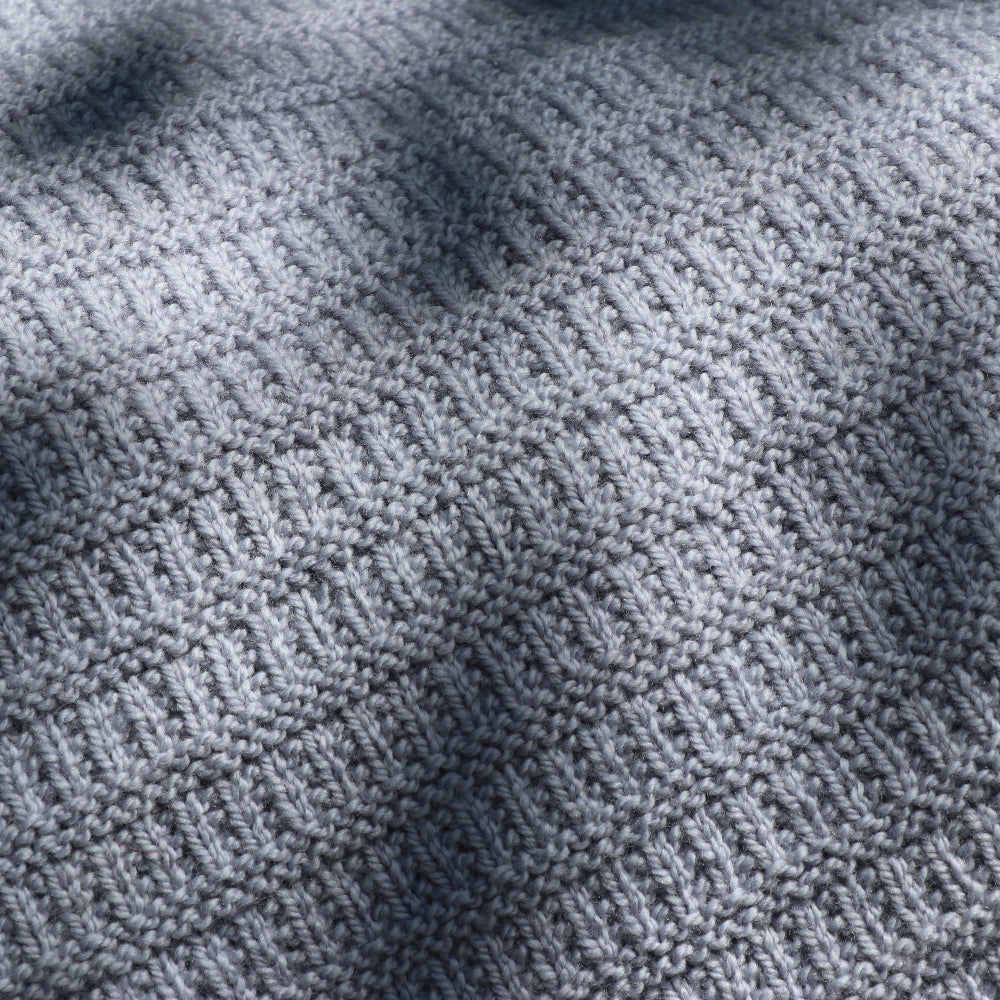 Cassillis Baby Blanket - Beginner Knitting Pattern