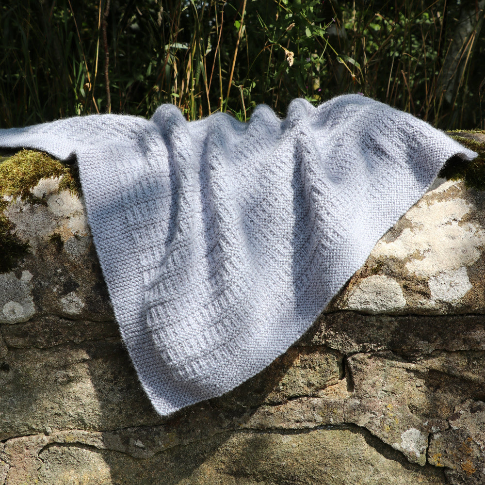 Cassilis Baby Blanket - Beginner Knitting Pattern