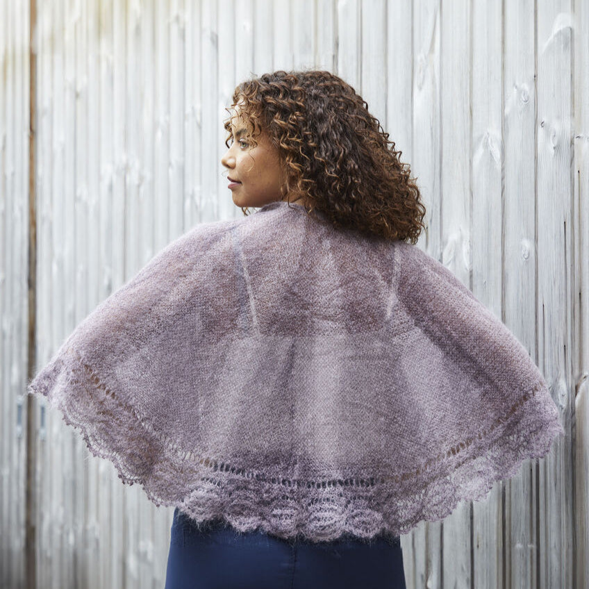 Bramble Schal - Strickset