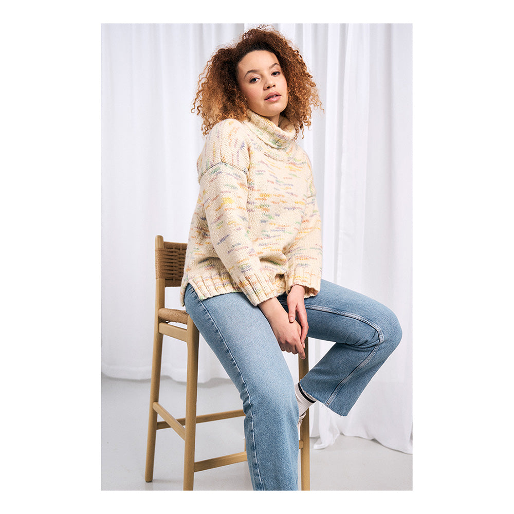 Mode bei Rowan Denes Pullover - Strickmuster