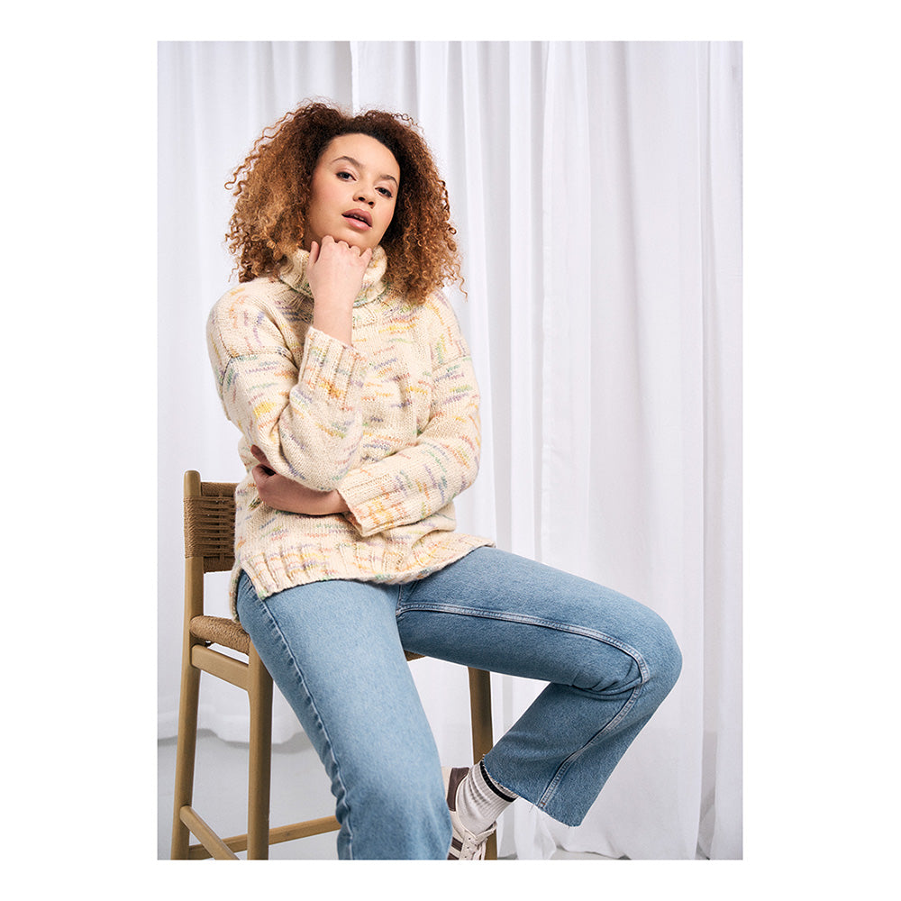 Mode bei Rowan Denes Pullover - Strickmuster