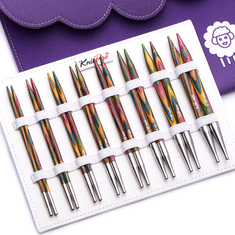 KnitPro Wooden Interchangeable Needles - Symfonie Deluxe Set