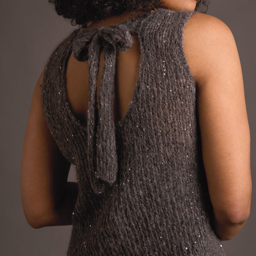 Loren Sweater & Sleeveless Vest- Knitting Pattern - PDF Download