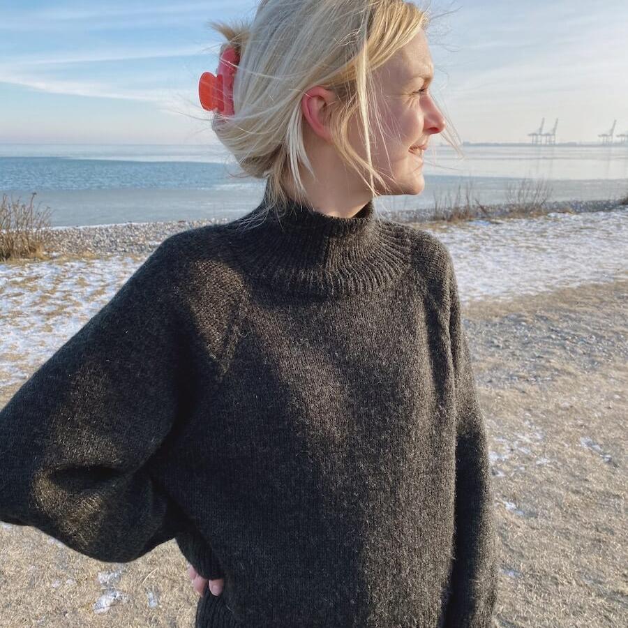 PetiteKnit Louvre Sweater - Knitting Pattern