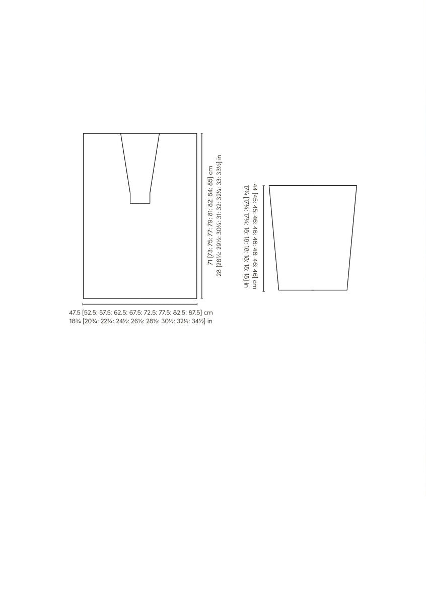 Mode at Rowan Ochre Cover-up - Crochet Pattern