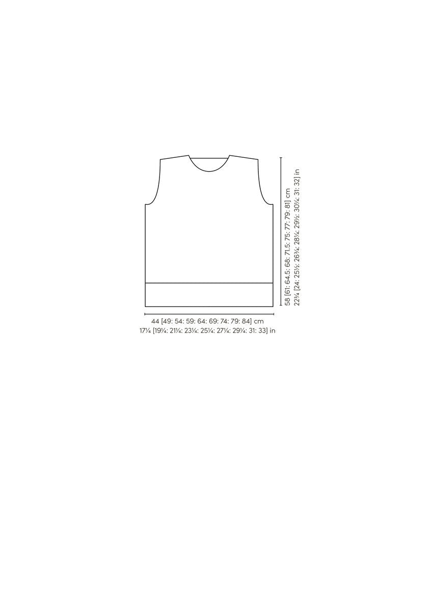 Mode at Rowan Afterglow Top - Knitting Pattern