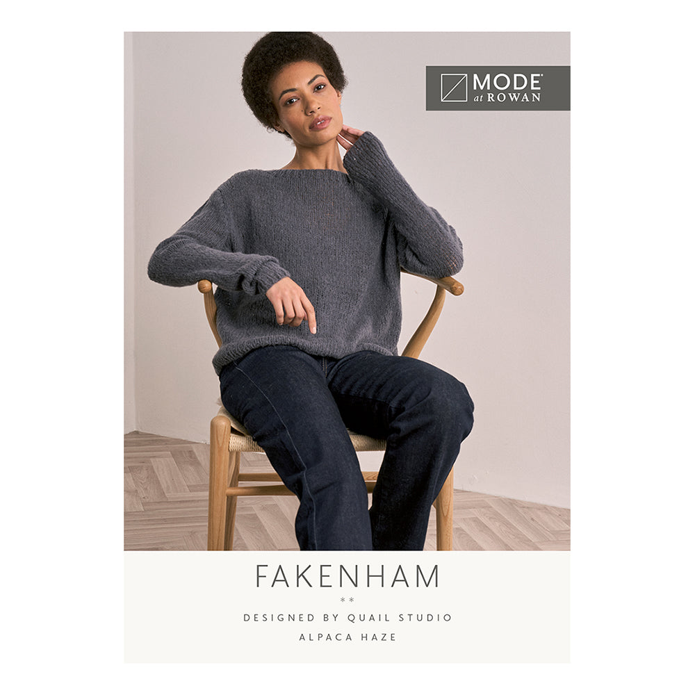 Mode at Rowan Fakenham Pullover - Strickmuster