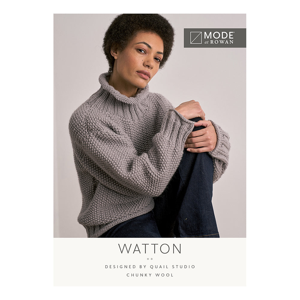 Mode at Rowan Watton Sweater - Knitting Pattern