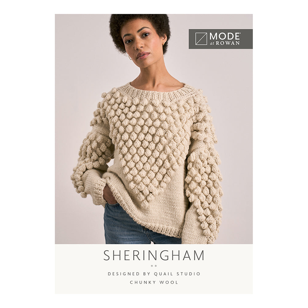 Mode at Rowan Sheringham Sweater - Knitting Pattern