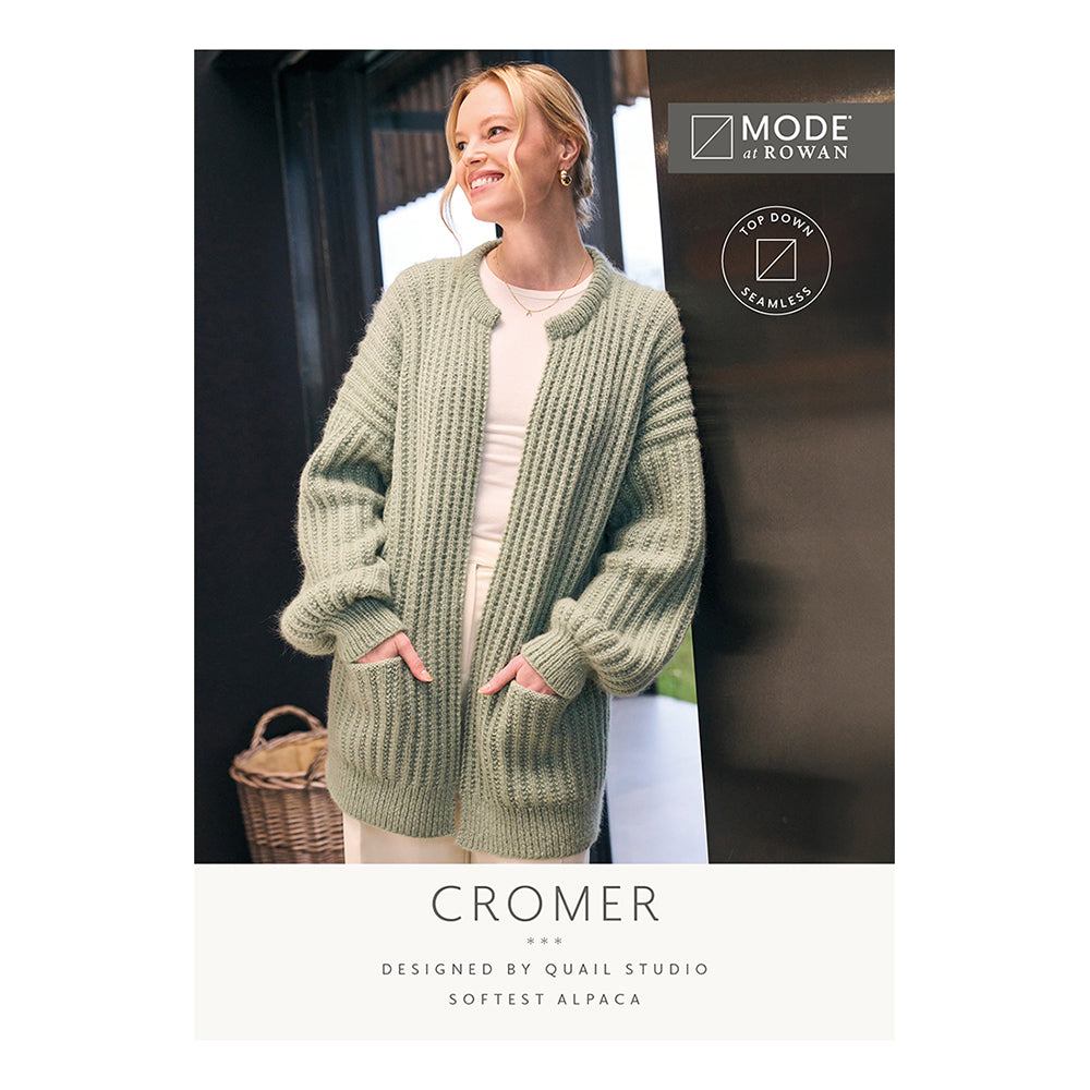 Cardigan Mode chez Rowan Cromer - Patron de tricot