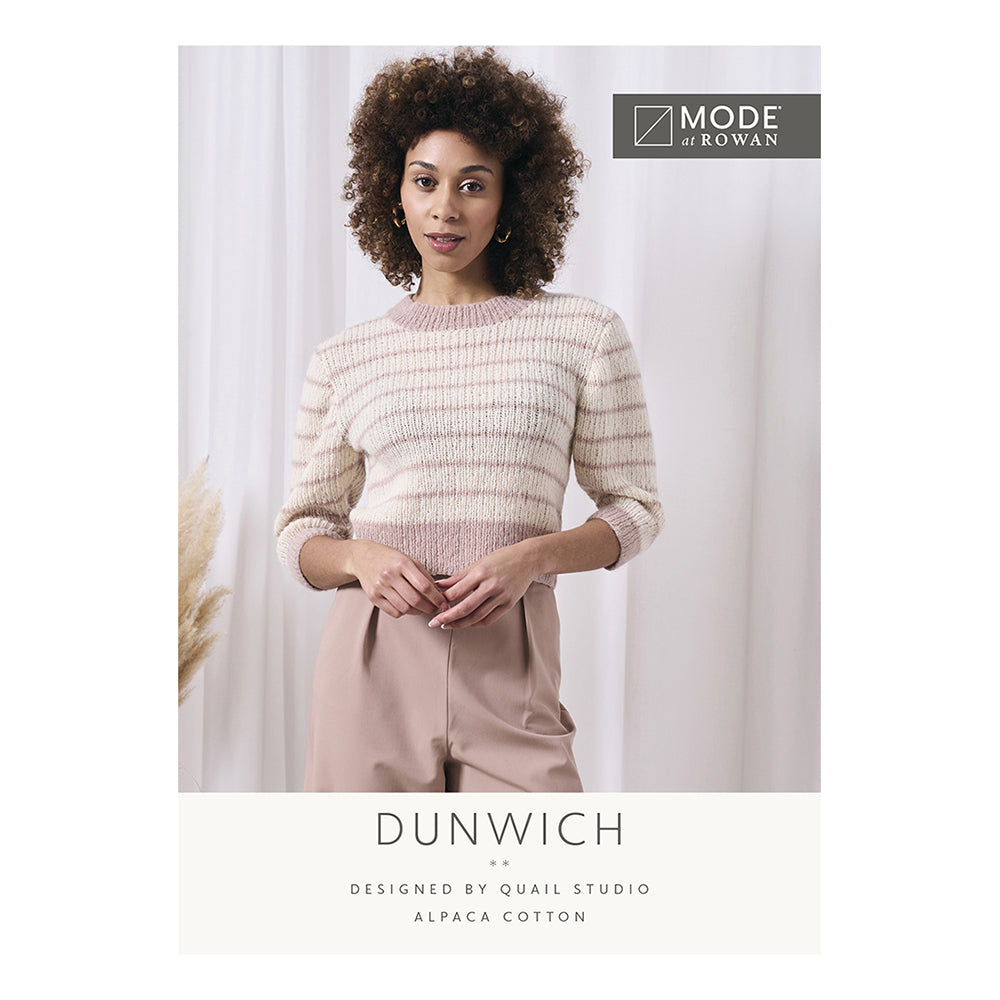 Mode at Rowan Dunwich Sweater - Knitting Pattern