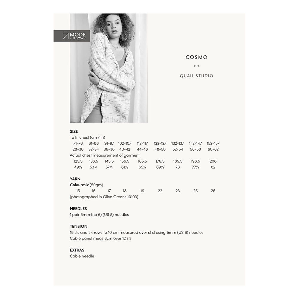 Mode bei Rowan Fritton Cardigan - Strickmuster