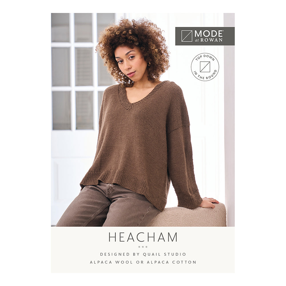 Mode at Rowan Heacham Sweater - Knitting Pattern