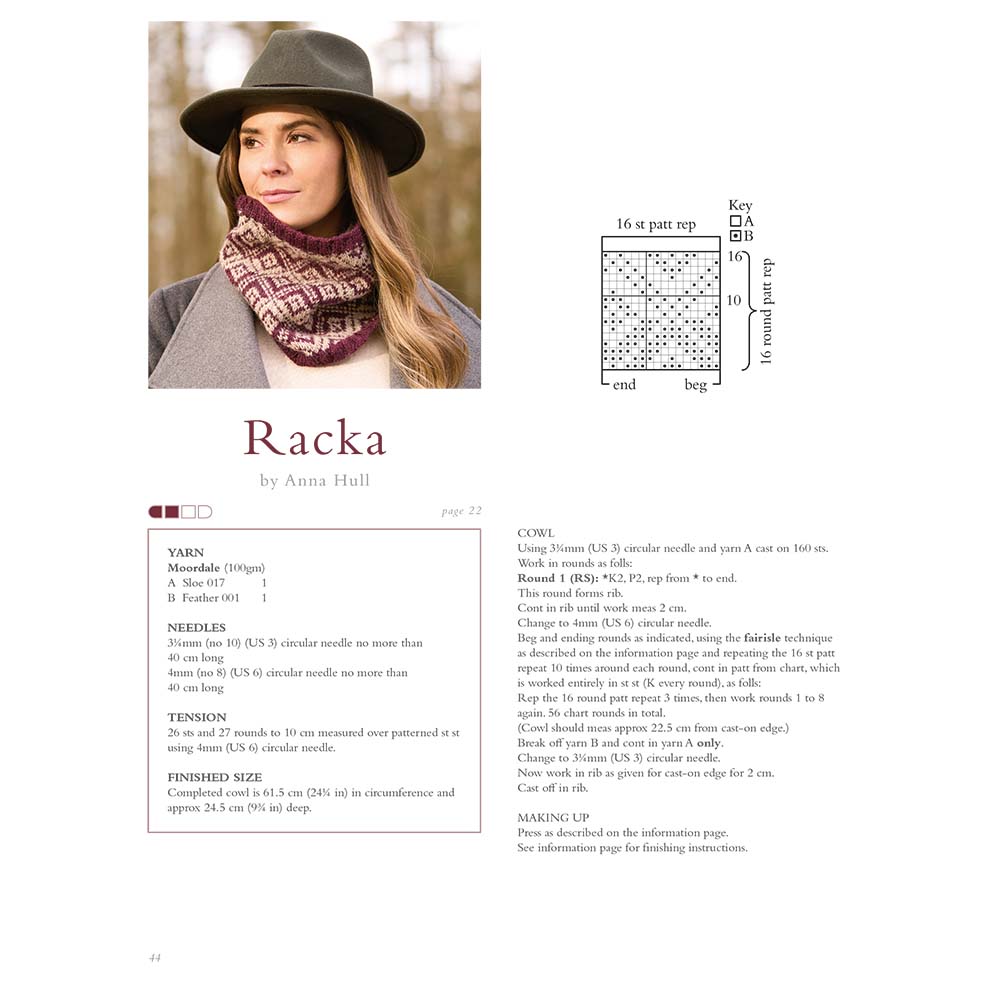 Rowan Moordale Accessoires – Strickmusterbuch