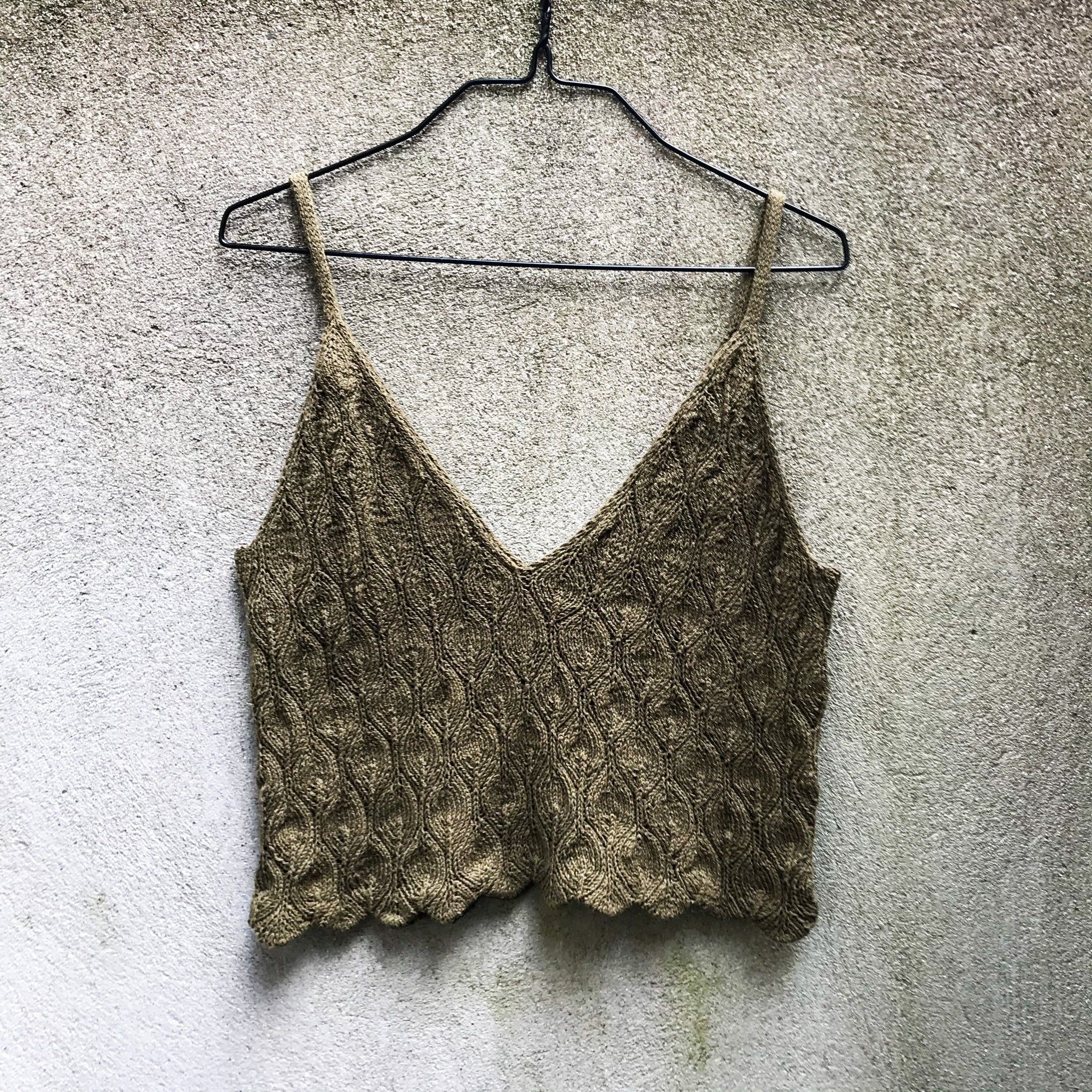 Tricot pour Olive - Haut Olive - Kit de tricot