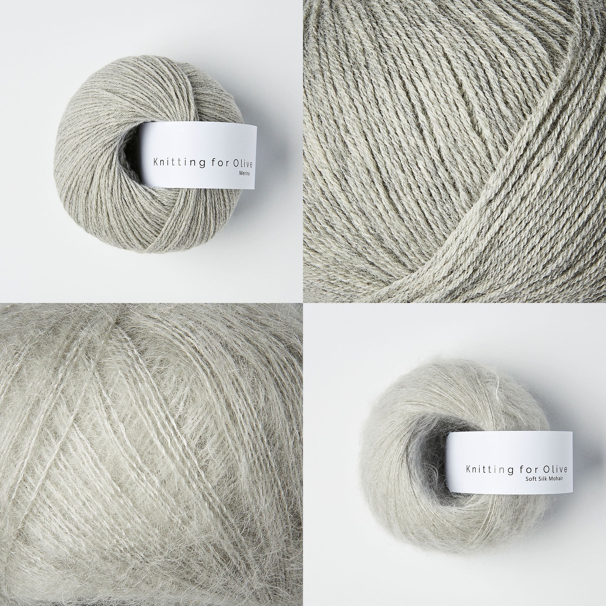 Tricot pour Olive - Écharpe de fin d'été - Kit de tricot