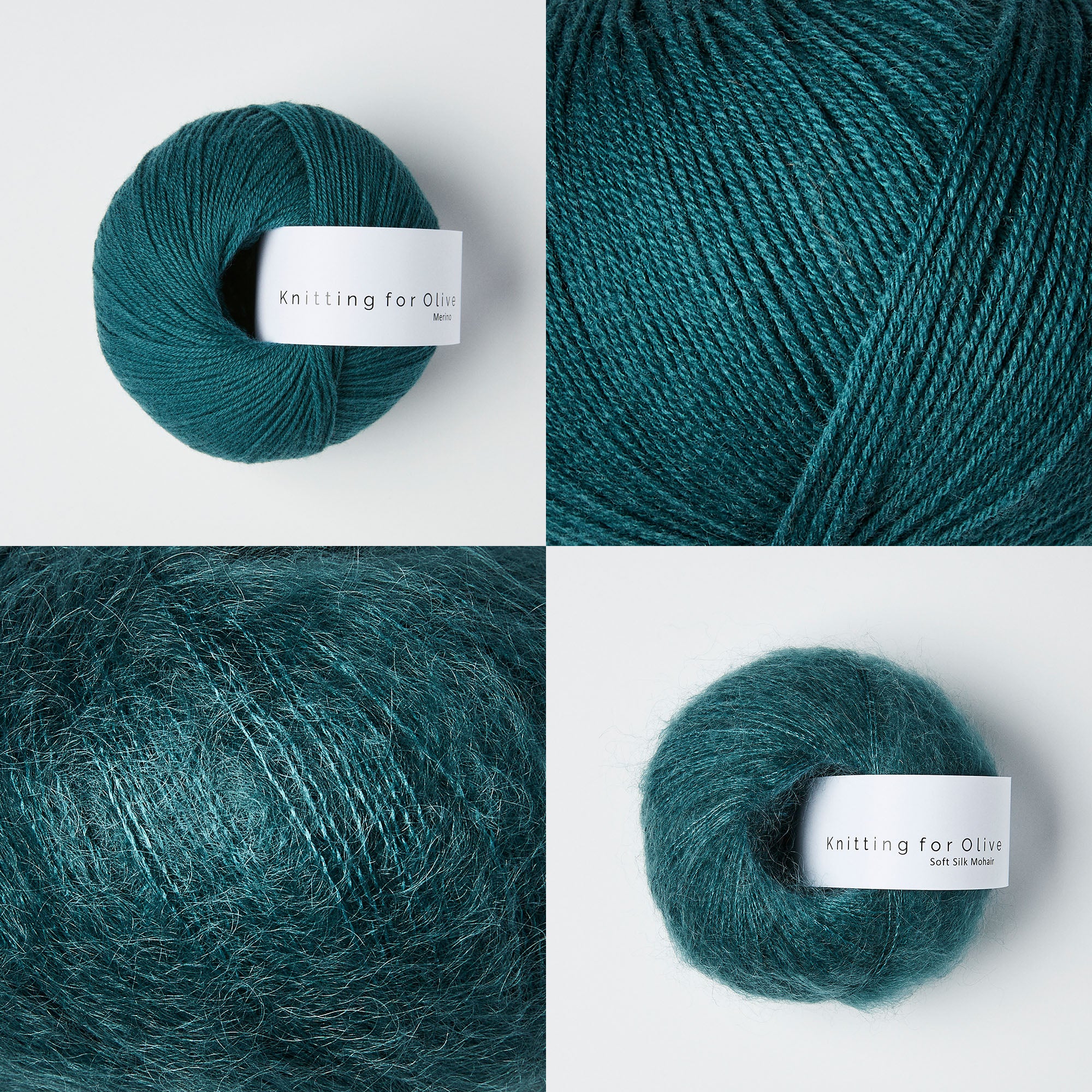 Tricot pour Olive - Écharpe de fin d'été - Kit de tricot