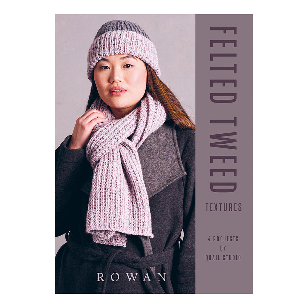 Rowan 4 Projects Felted Tweed Textures - Knitting Pattern Book