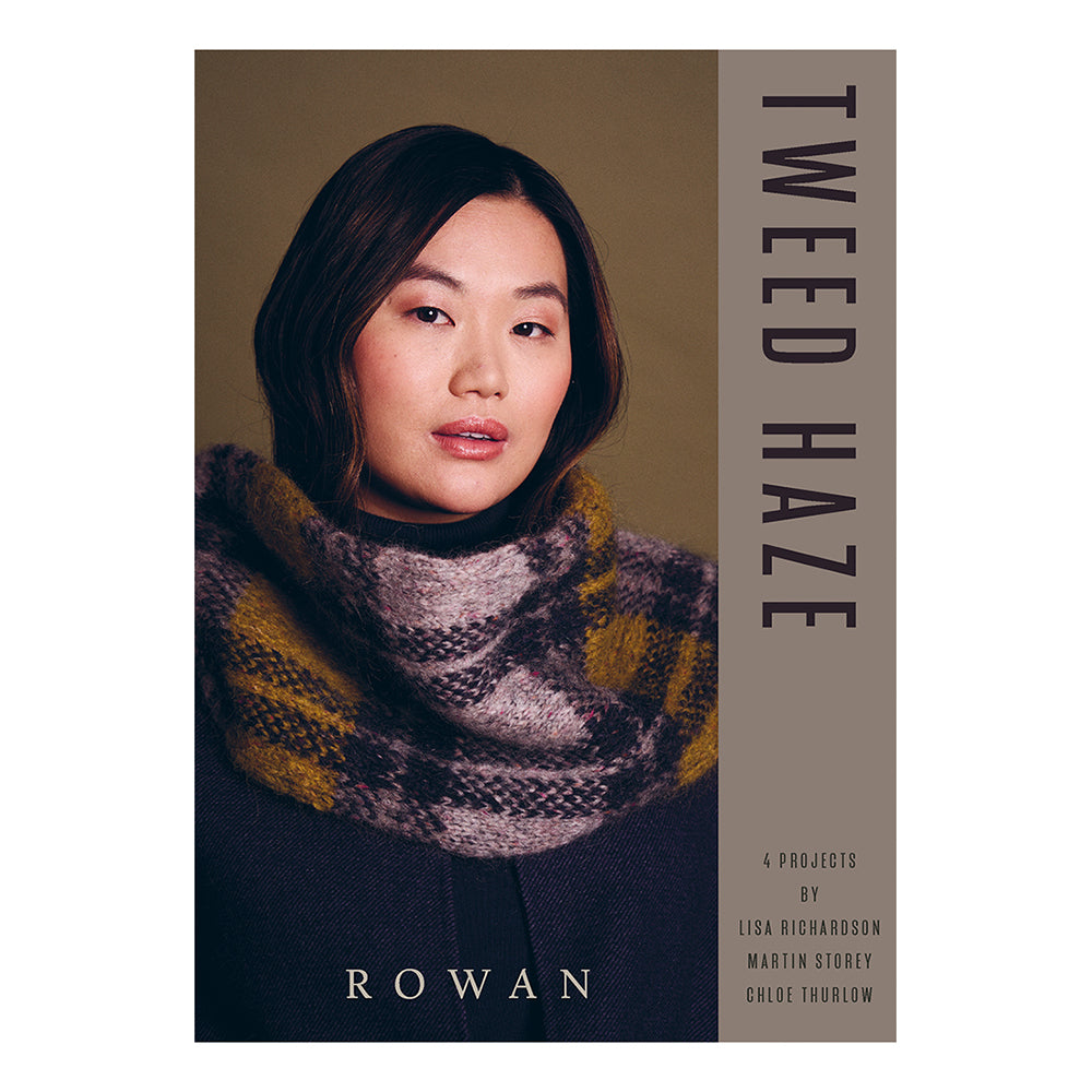 Rowan 4 Projects Tweed Haze - Livre de modèles de tricot