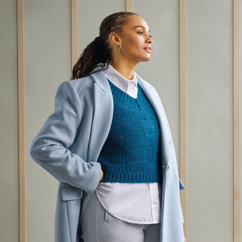 Shale Slipover - Easy Knitting Kit