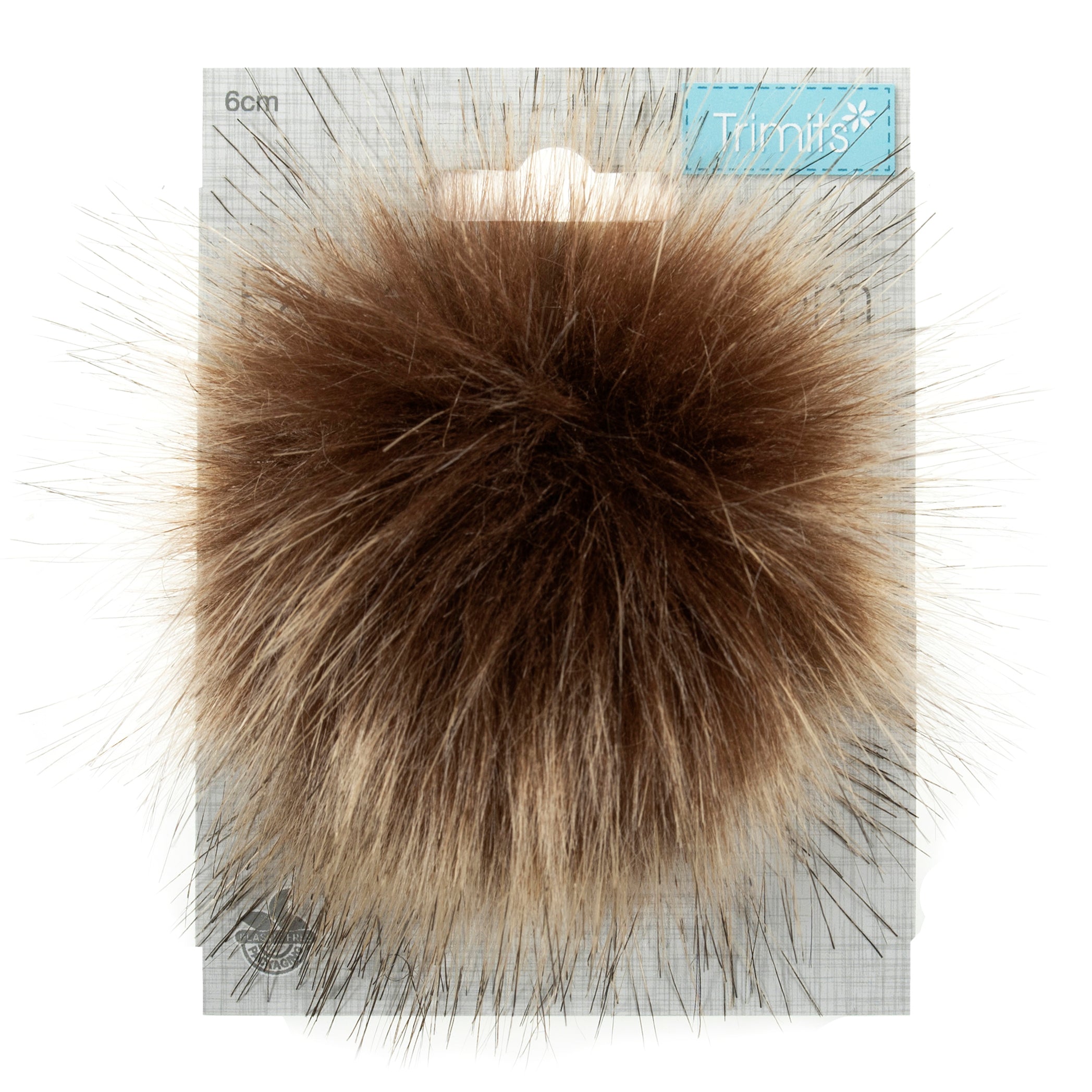 Pompon en fausse fourrure Trimits 6 cm