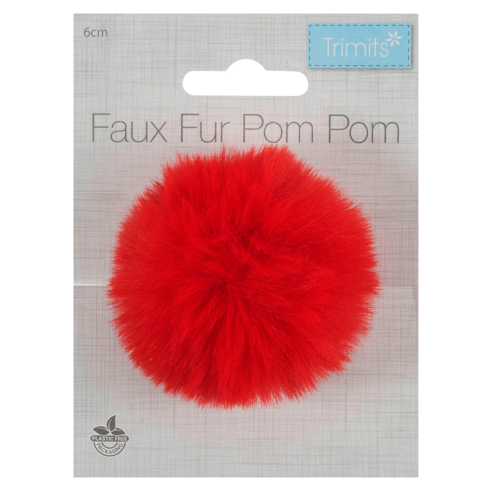 Pompon en fausse fourrure Trimits 6 cm