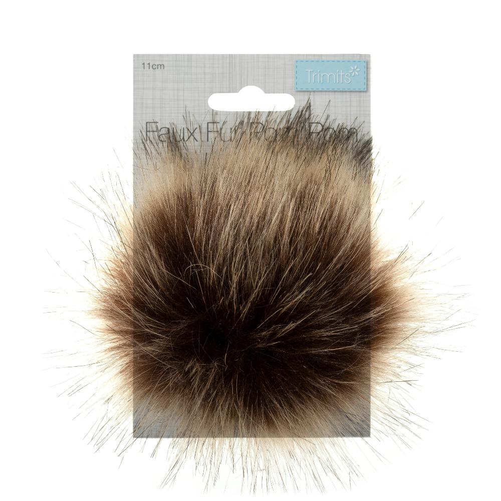 Trimits Faux Fur Pom Pom 11cm