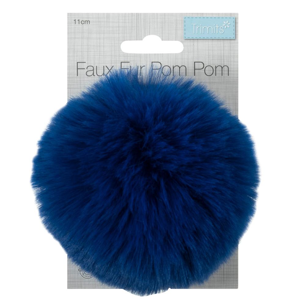 Pompon en fausse fourrure Trimits 11 cm