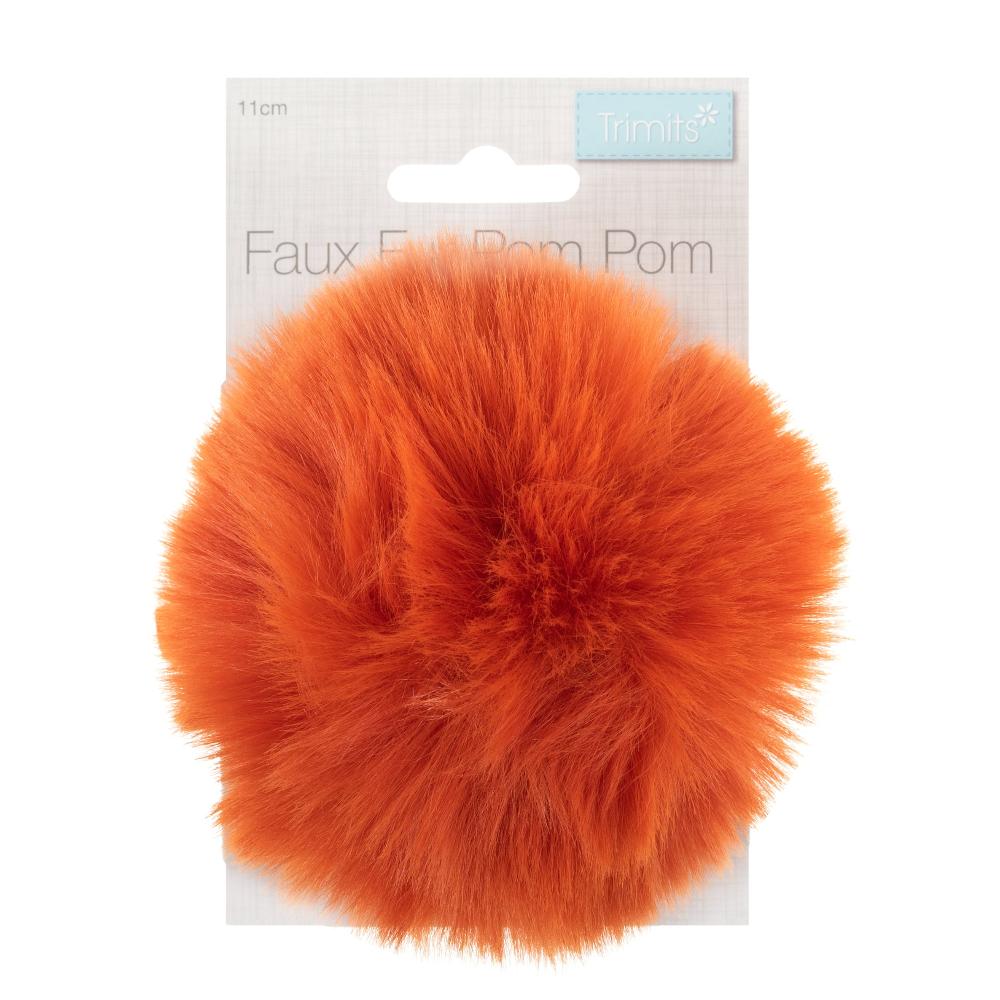 Pompon en fausse fourrure Trimits 11 cm