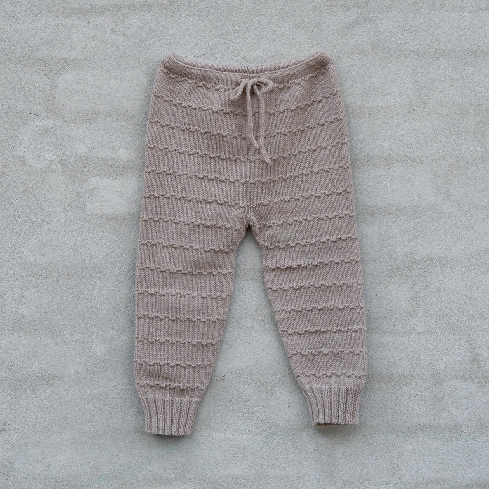 Tricot pour Olive - Pantalon Theo Bébé - Kit de tricot