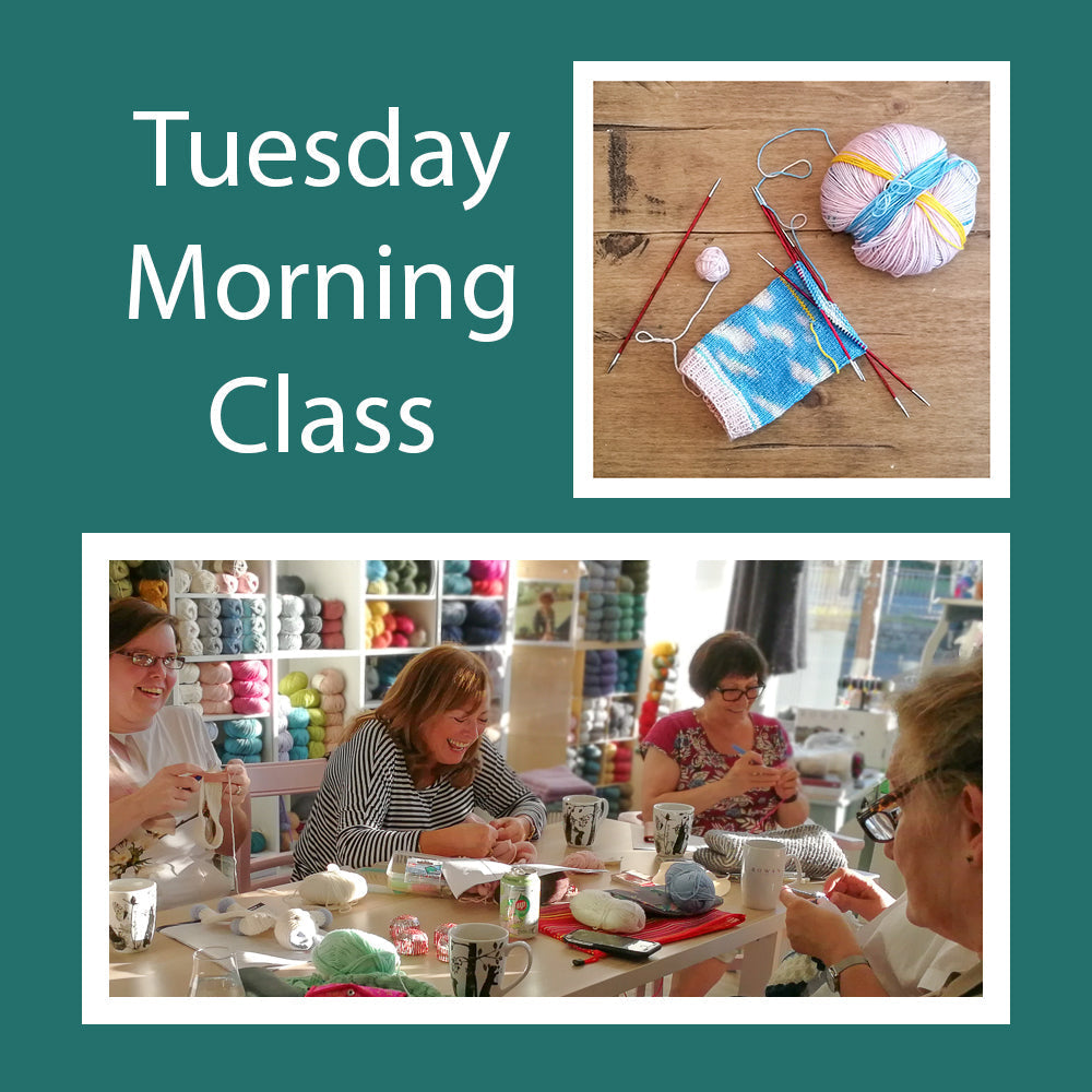 Tuesday Morning - Knitting & Crochet Class -  4 Week Block - April/May