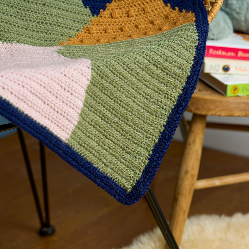Landscape Baby Blanket - Crochet Pattern