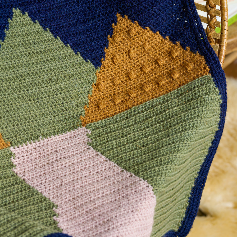 Landscape Baby Blanket - Crochet Pattern