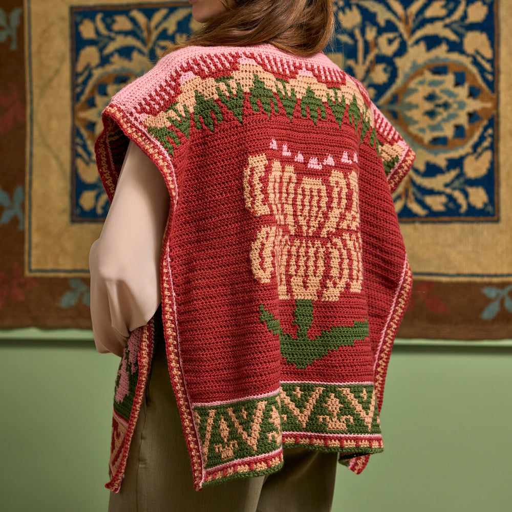 Chrysanthemum Shawl - Crochet Pattern (FREE PDF download)